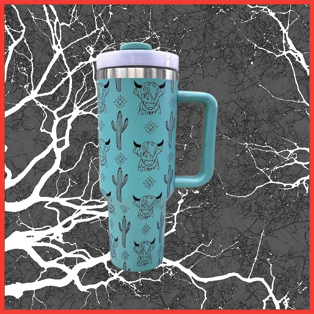 Highland Cow Tumbler 40oz