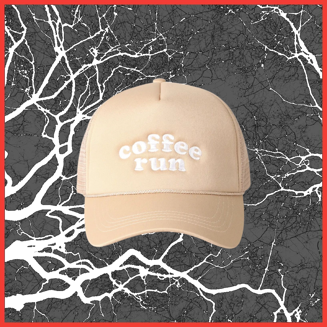 Hat- "Coffee Run"