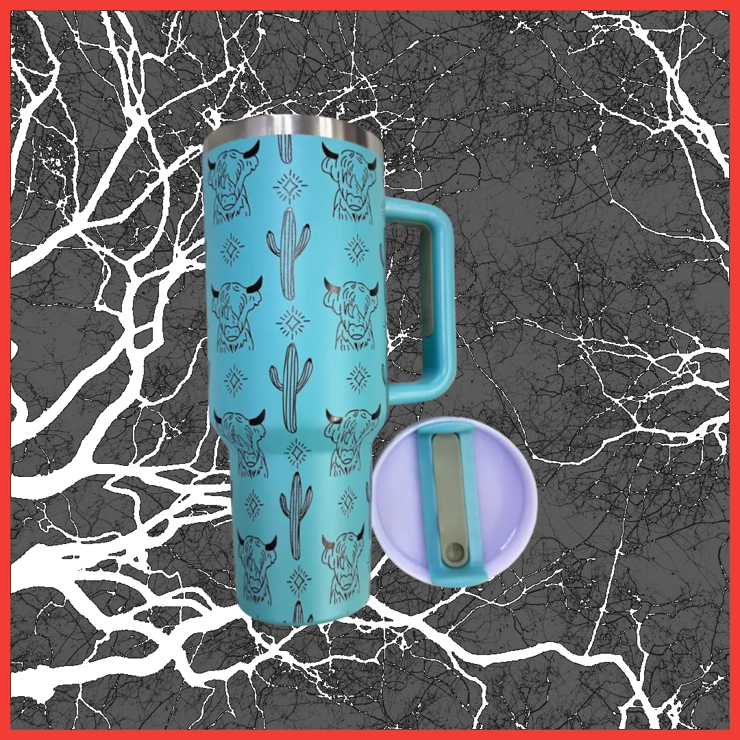 Highland Cow Tumbler 40oz