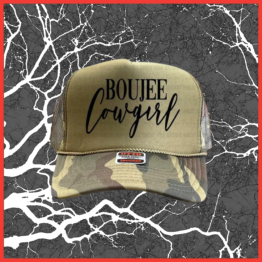 "Boujee Cowgirl" Trucker Hat
