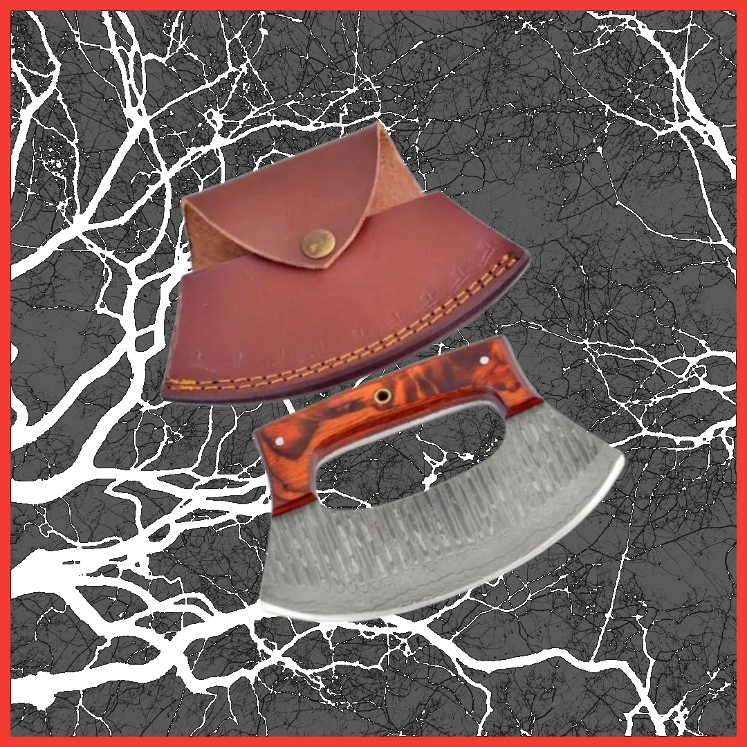 Damascus Steel Alaskan Ulu