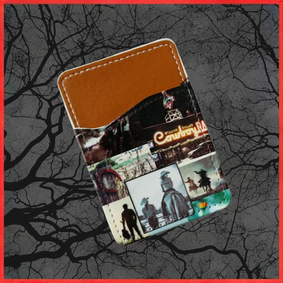Cowboy Collage Phone Pocket