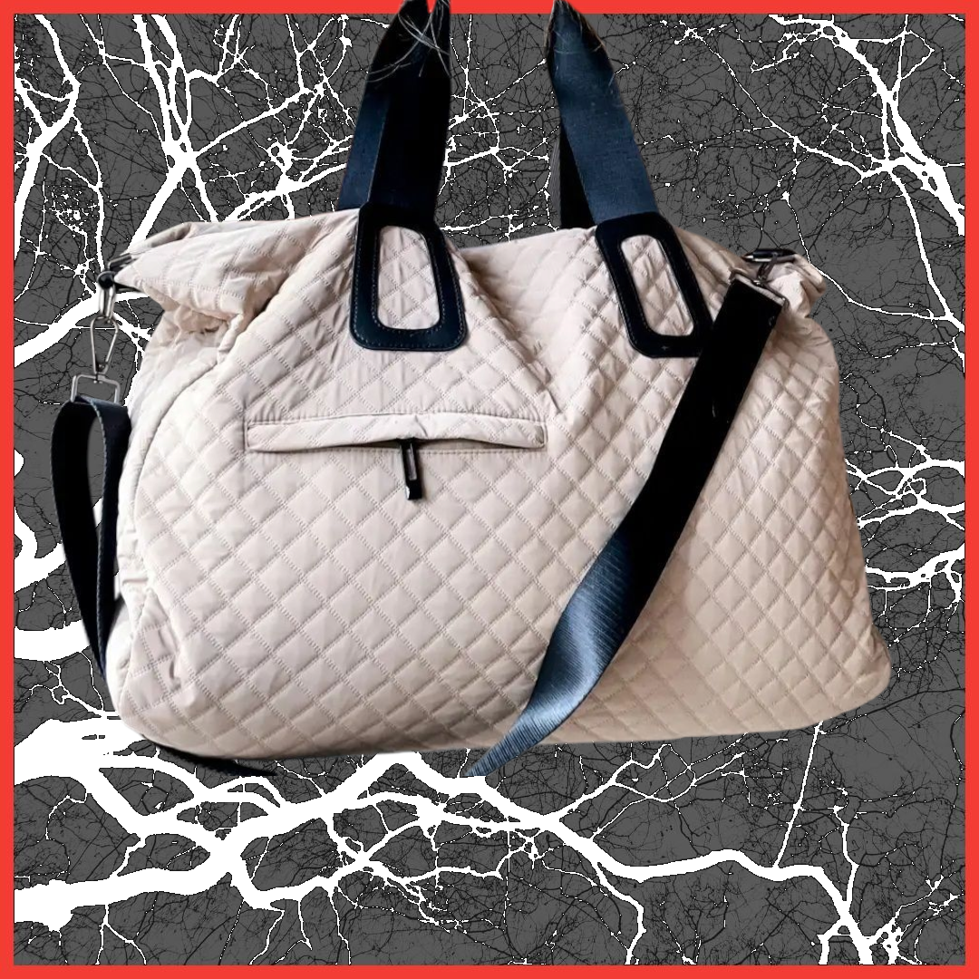 Quilted Weekender Bag