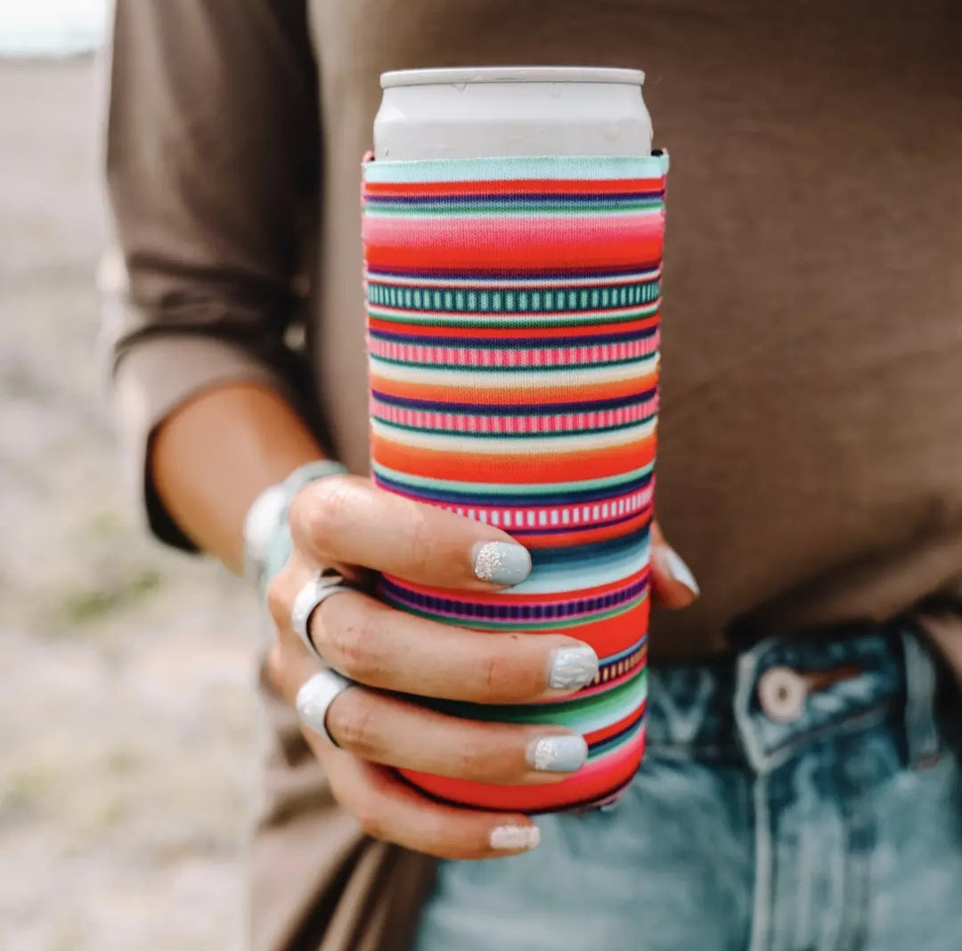 Serape Sunrise Tall koozie