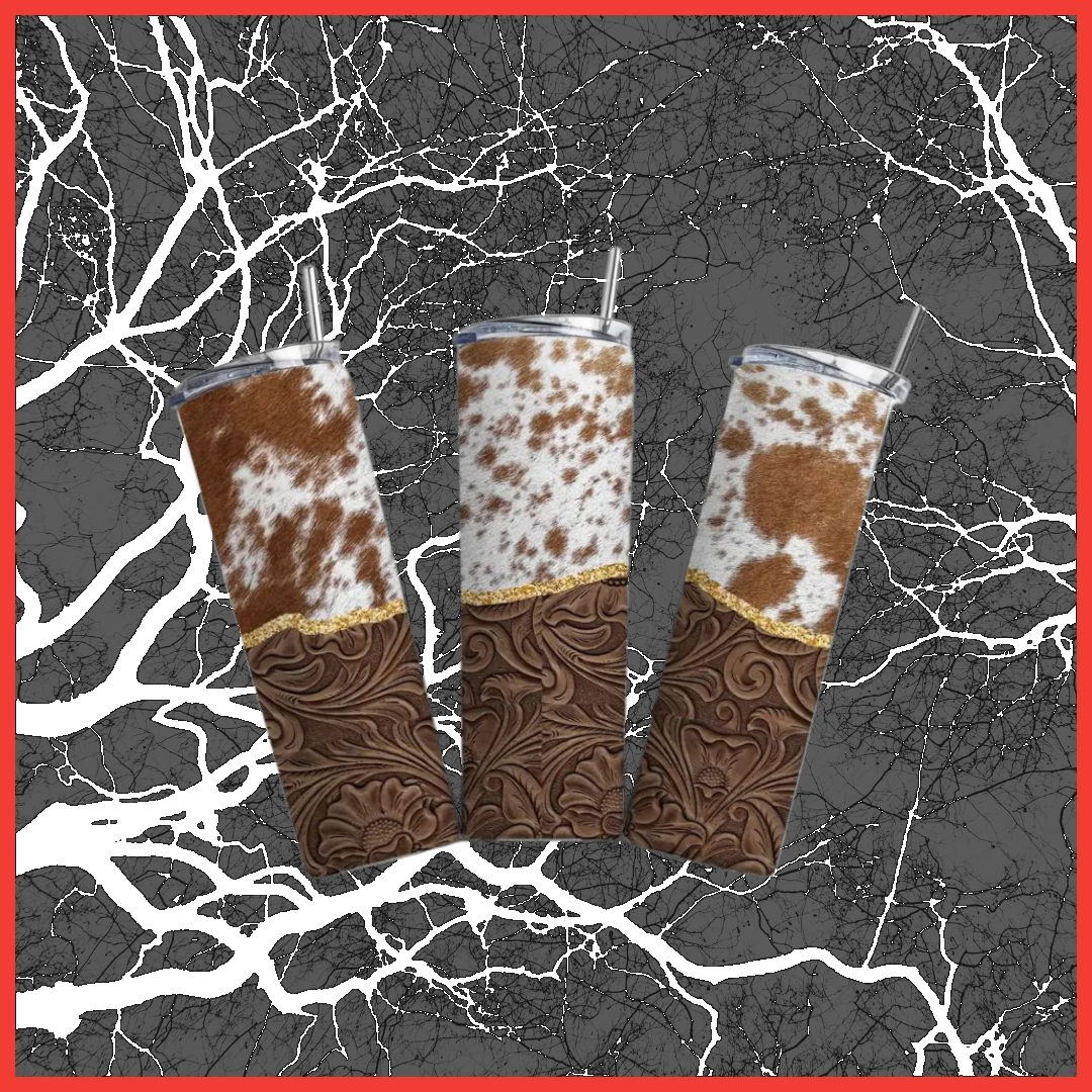 Cowhide Tumbler 20oz