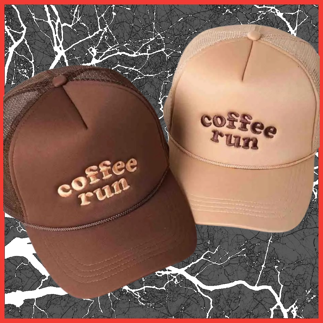 Hat- "Coffee Run"