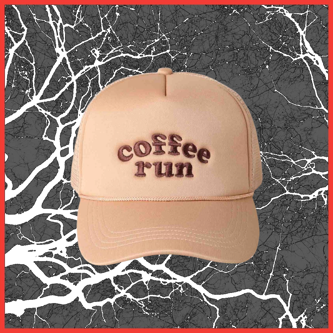 Hat- "Coffee Run"