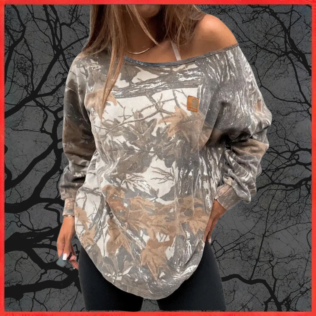 Crewneck Camo Sweatshirt