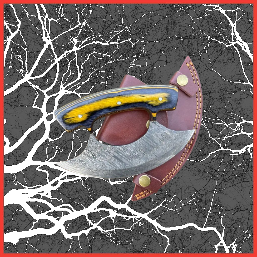 Damascus Steel Alaskan Ulu TK-035