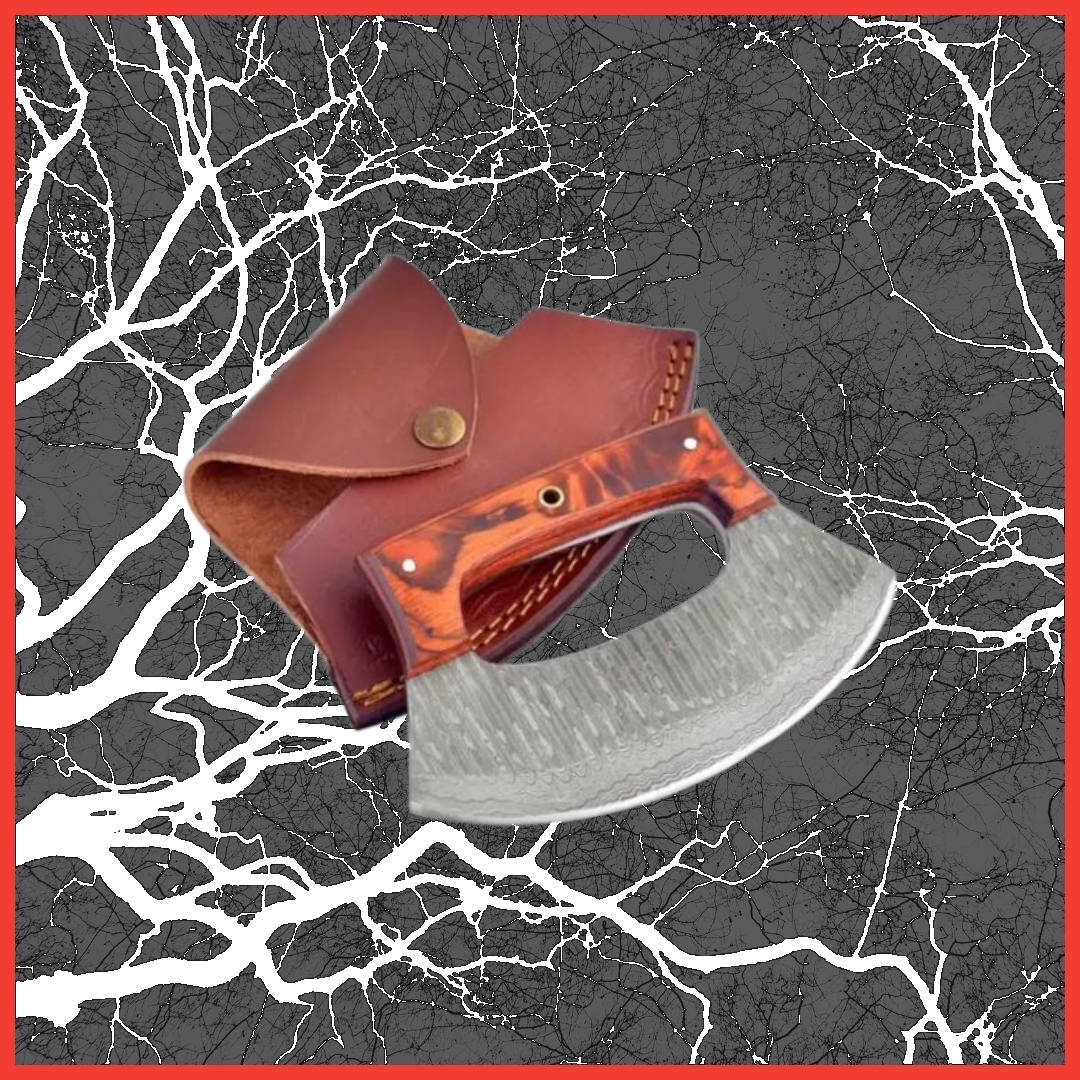 Damascus Steel Alaskan Ulu