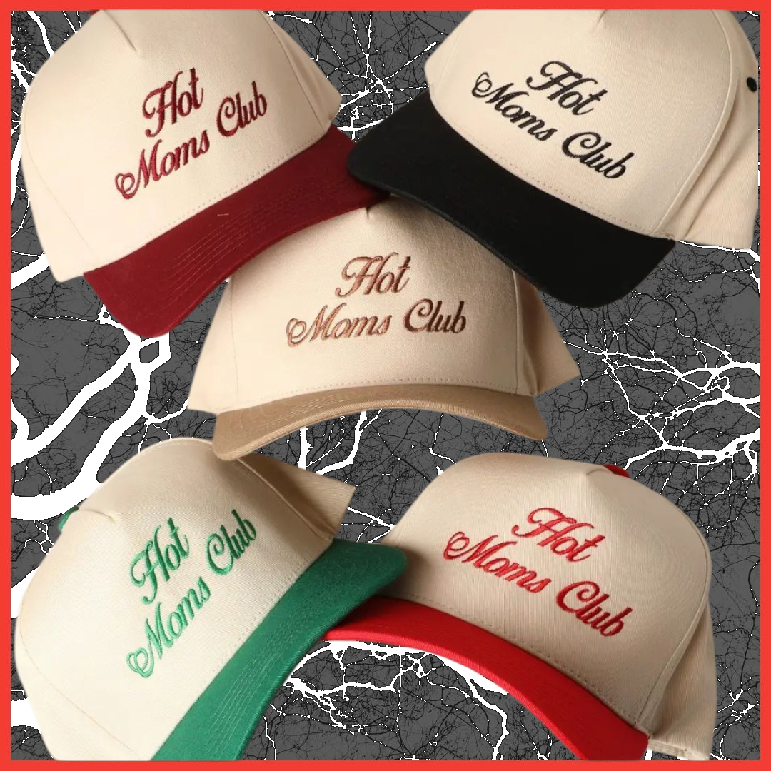"Hot Moms Club" Trucker Hat